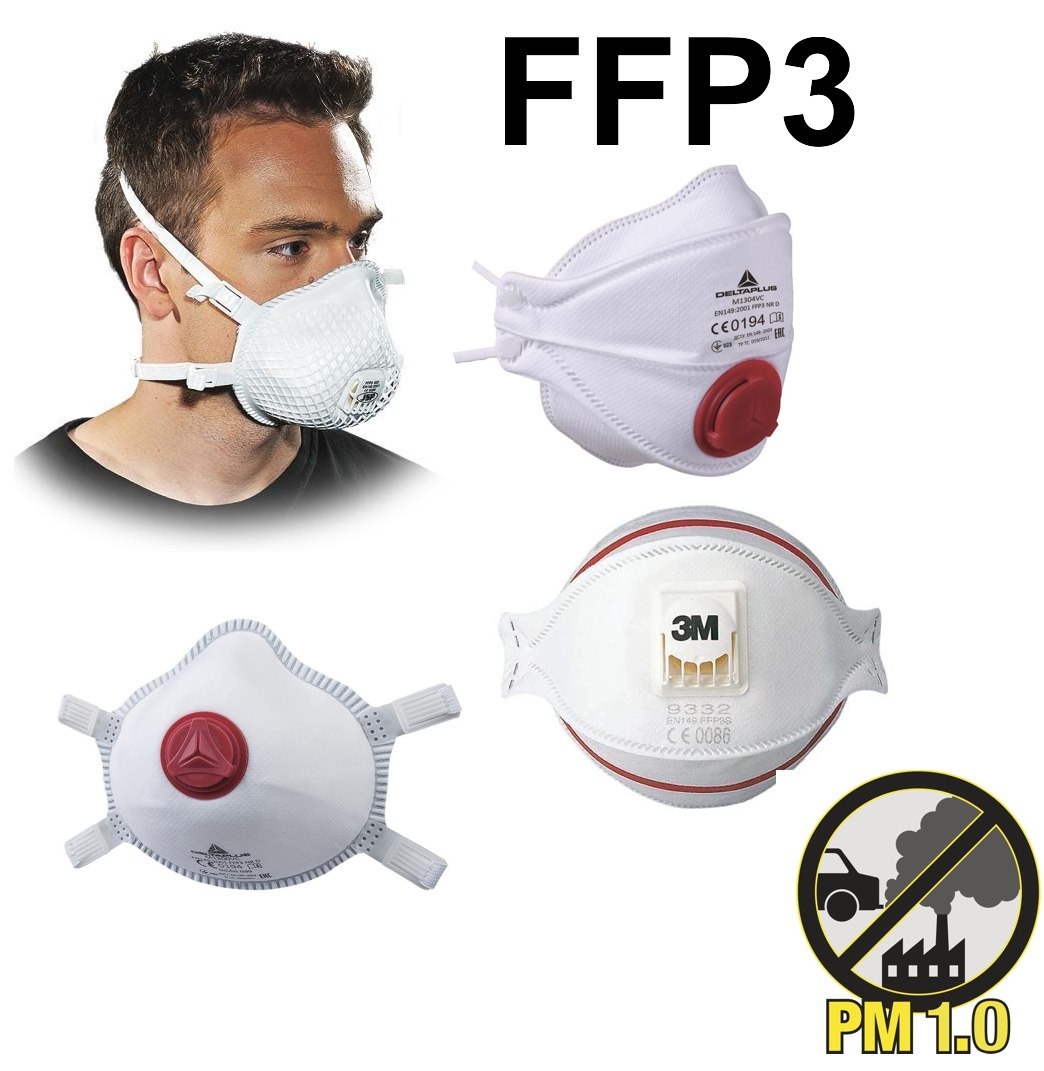 Półmaski FFP3