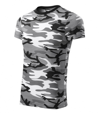 144 Koszulka UNISEX Camouflage moro