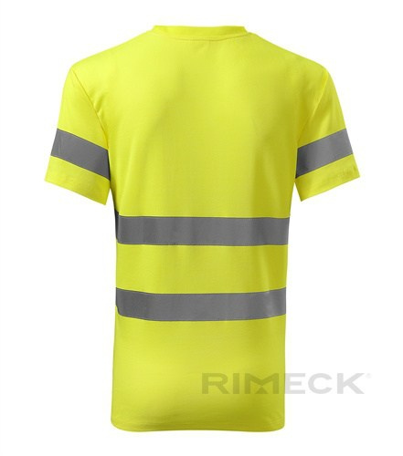 Koszulka odblaskowa, ostrzegawcza, robocza, BHP HV Protect żołta, pomarańczowa