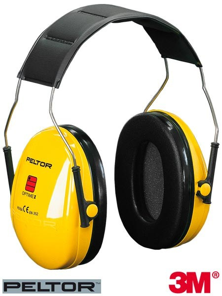 Peltor OPTIME I 3M -nauszniki, ochronniki słuchu, słuchawki, żółte