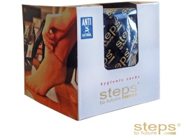 STOPKI-MES Stopki do mierzenia obuwia męskie, jednorazowe, higieniczne, opakowanie 144 sztuki
