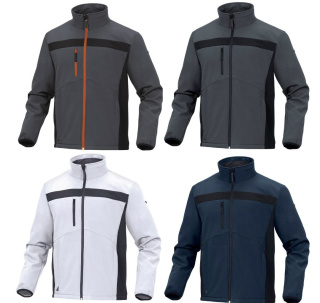 Lekki Softshell LULEA 2 Delta Plus zapinany na suwak