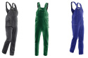 Spodnie BRIXTON Classic, ogrodniczki niebieskie, granatowe, zielone, szare, czerwone