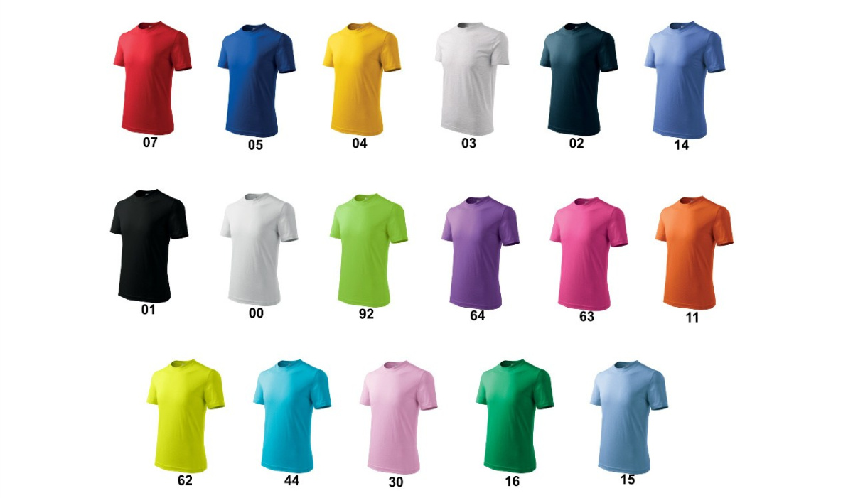 138 KOSZULKA T-shirt DZIECIĘCA BASIC - ADLER