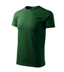 Koszula T-shirt męska zielona