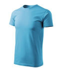 Koszula T-shirt męska niebieska