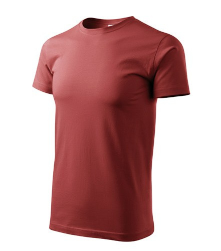 Koszula T-shirt męska ceglasta Koszula T-shirt męska ceglasta