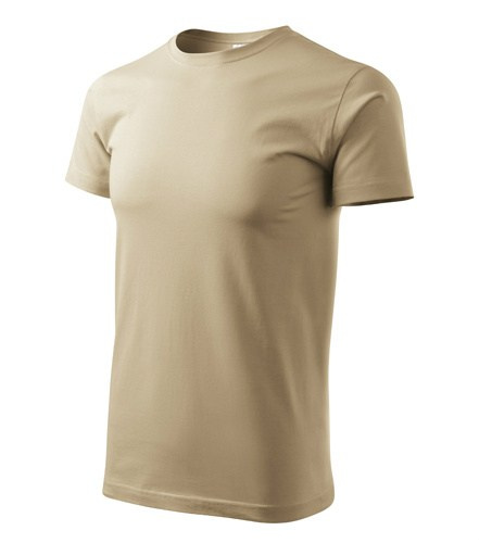 Koszula T-shirt męska piaskowa Koszula T-shirt męska piaskowa