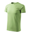 Koszula T-shirt męska zielona jasna