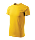 Koszula T-shirt męska żółta
