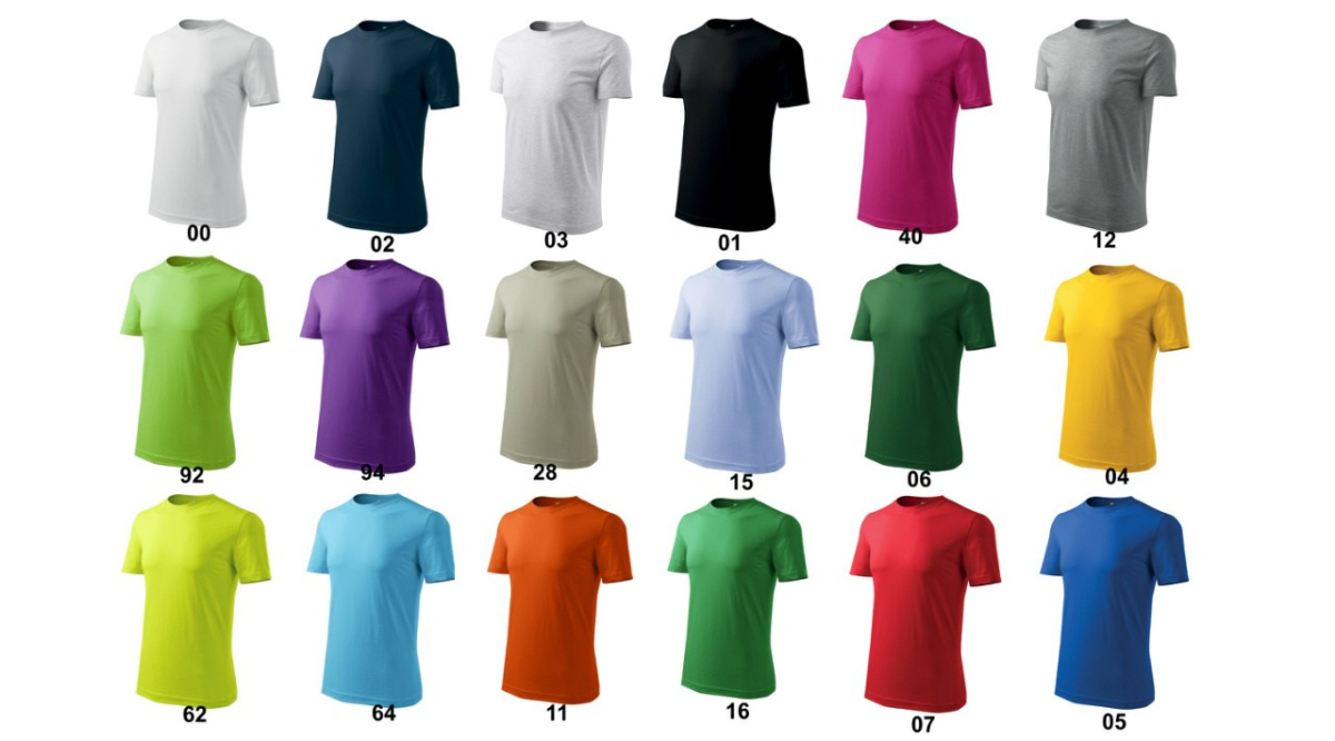 132 Koszulka T-shirt męska Classic New - ADLER 132 Koszulka T-shirt męska Classic New - ADLER