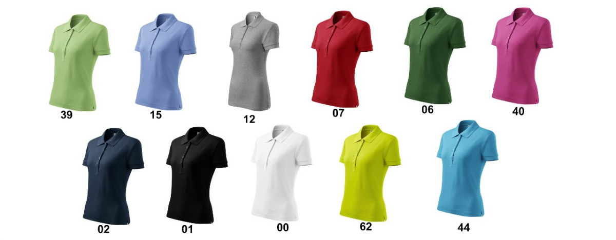 213 Koszulka polo damska Cotton 100% bawełna - ADLER 213 213 Koszulka polo damska Cotton 100% bawełna - ADLER 213