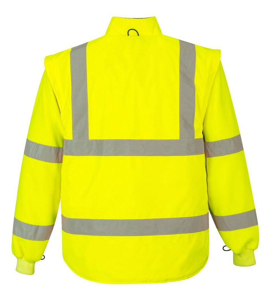 Kurtka odblaskowa 7 w 1, żołta,odblaskowa Kurtka odblaskowa 7 w 1, żołta,odblaskowa