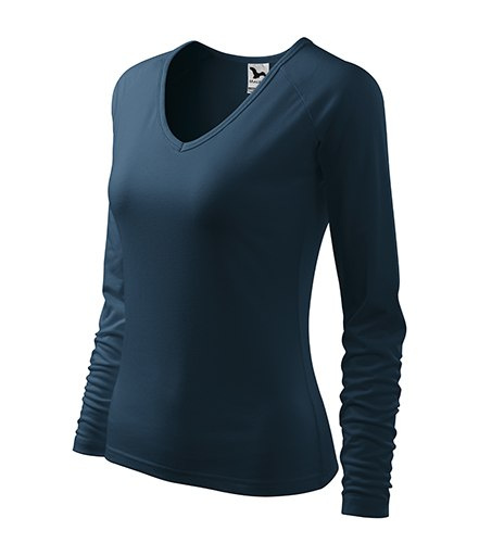 127 koszulka damska z długim rękawem longsleeve granatowa 127 koszulka damska z długim rękawem longsleeve granatowa