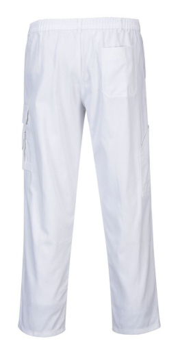 Spodnie malarskie, białe, do pasa S817 Potwest