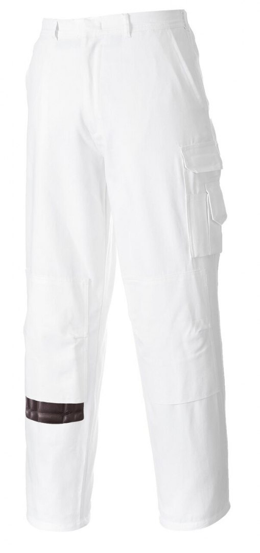 S817 Potwest Spodnie malarskie, białe