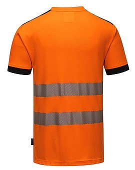 Koszulka odblaskowa, ostrzegawcza, robocza, BHP, żółta, pomarańczowa z pasami odblaskowymi