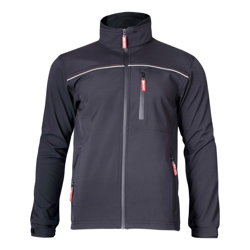 KURTKA SOFTSHELL męska CZARNA WODOODPORNA ODYCHAJĄCA KURTKA SOFTSHELL męska CZARNA WODOODPORNA ODYCHAJĄCA