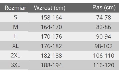 spodnie robocze ostrzegawcze SLIM FIT do pasa z ciemnymi nogawkami, żołto-czarne