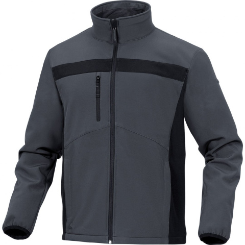 Bluza SOFTSHELL robocza  LULEA2, Delta Plus szara