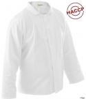 WHITE Bluza HACCP męska rozpinana z długim rękawem