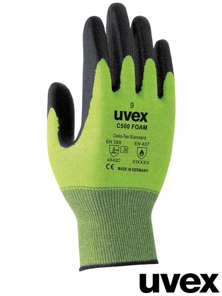 UVEX C500 FOAM Rękawice robocze UVEX C500 FOAM Rękawice robocze