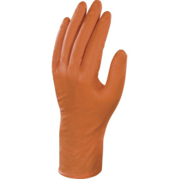 VENIPLUS V1500 Rękawiczki nitrylowe pomarańczowe DELTA PLUS