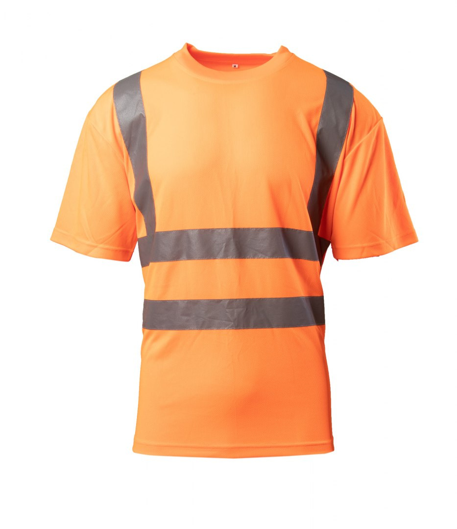 Koszulka odblaskowa pomarańczowa brixton flash