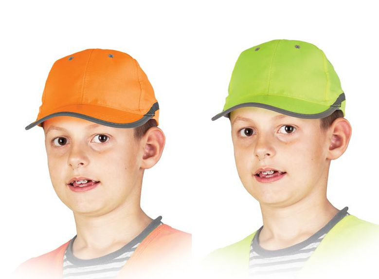 czapki odblaskowe dla dzieci
