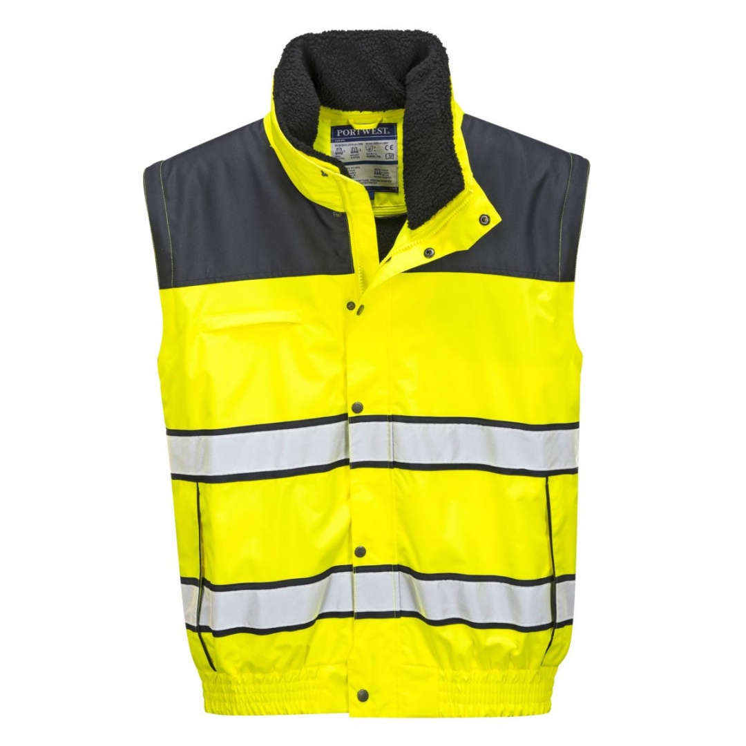 Kurtka odblaskowa dla kierowcy bomber, z pasami 3w1 Kurtka odblaskowa dla kierowcy bomber, z pasami 3w1
