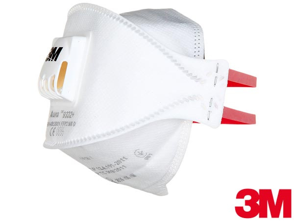 Maska FFP3  filtrujaca Aura serii Comfort 3M