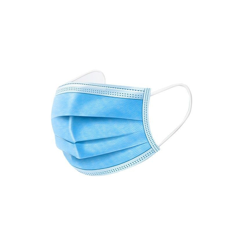 maska medyczna 3-warstwowa - 100 SZTUK, 8% vat , chirurgiczna, jednorazowa niebieska