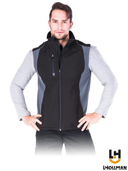 Bezrękawnik z materiału SOFTSHELL LH-HASE