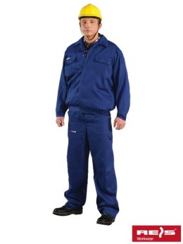 Ubranie drelichowe niebieskie ( bluza + spodnie ogrodniczki ) Master