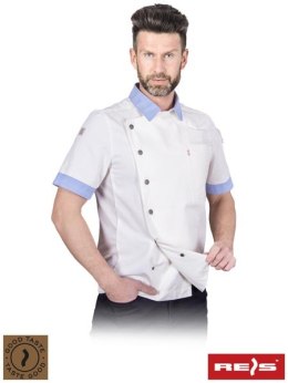 Bluza kucharska z krótkim rękawem, męska