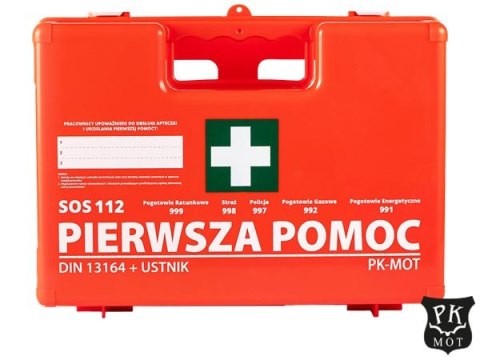 AZP10 - Przenośna apteczka pierszej pomocy z wyposażeniem, VAT 8%, 28x21x11,5