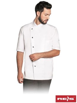 Bluza kucharska męska z krótkim rękawem.