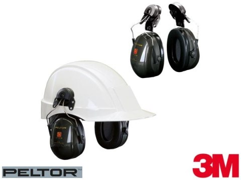 3M-OPTIME2-H-EL Ochronniki słuchu nahełmowe, dielektryczne Peltor™ OPTIME™ II