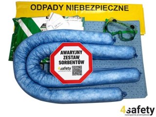 Zestaw sorbentów do olejów ADR - 25 l.