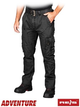 SPV-COMBAT B Spodnie bojówki Czarne