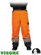 Spodnie LH-VIBETRO do pasa ocieplane pomarańczowe