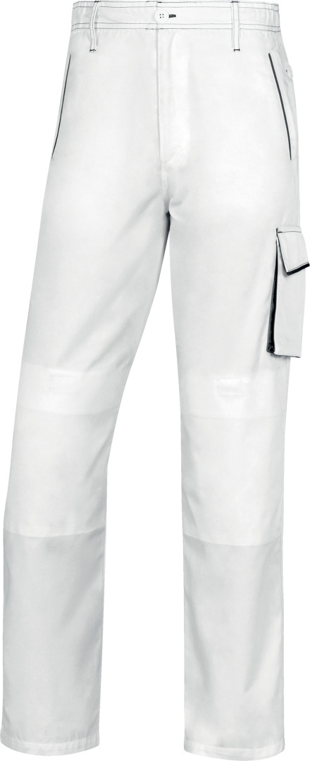 białe Lekkie spodnido pasa, gramatura 235 g/m² M6PAN Delta Plus