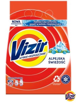 Proszek do prania VIZIR 1,1 Alpine Fresh, do białego