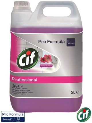 Skoncentrowany preparat do mycia podłóg CIF oxy-gel Professional 5L