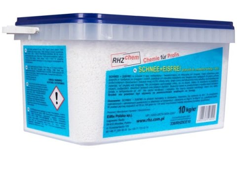 Granulat do usuwania zamarzniętego śniegu i lodu. HG-ICEFREE - 10 kg