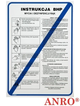 Instrukcja mycia i dezynfekcji rąk