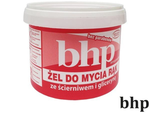 Pasta bhp do rąk w żelu 500 g. Pasta bhp do rąk w żelu 500 g.