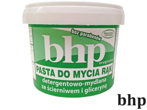 Pasta bhp do rąk ze ścierniwem 500 g. Pasta bhp do rąk ze ścierniwem 500 g.