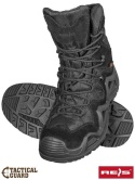 Wysokie obuwie dla pracowników ochrony Tactical Guard, czarne