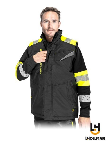 Bezrękawnik ocieplany LH-RAUT-V czarny